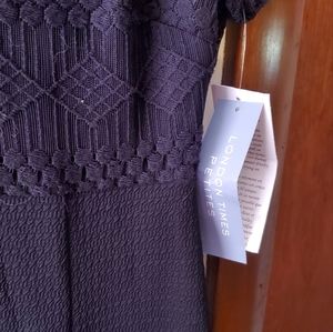 Black London Times Cocktail Dress size 4P